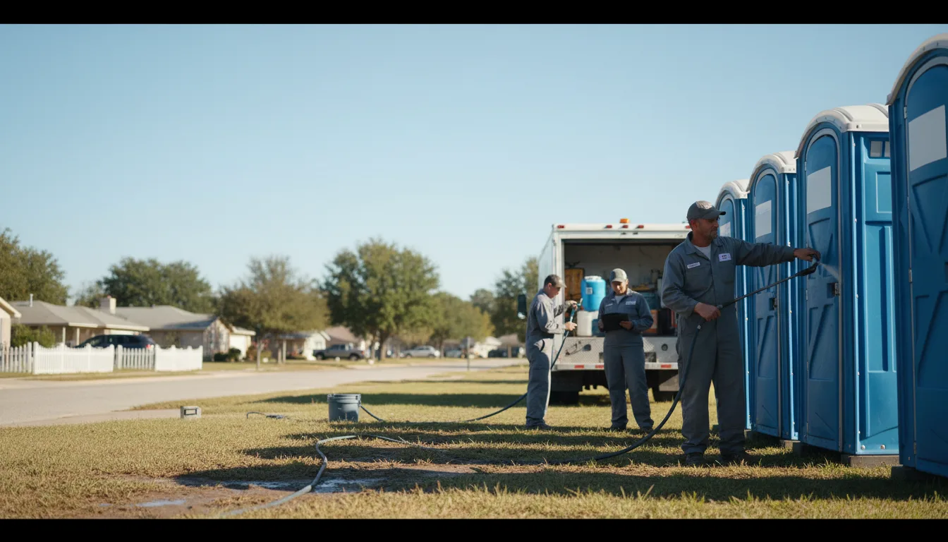 Long-Term Portable Toilet Rental in Andover, SD near me